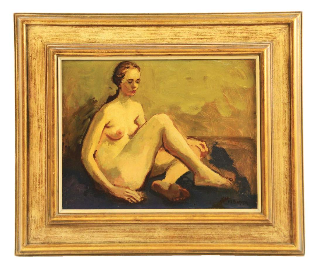 MOSES SOYER (AMERICAN, 1899 - 1974) JOAN. (1 of 3)