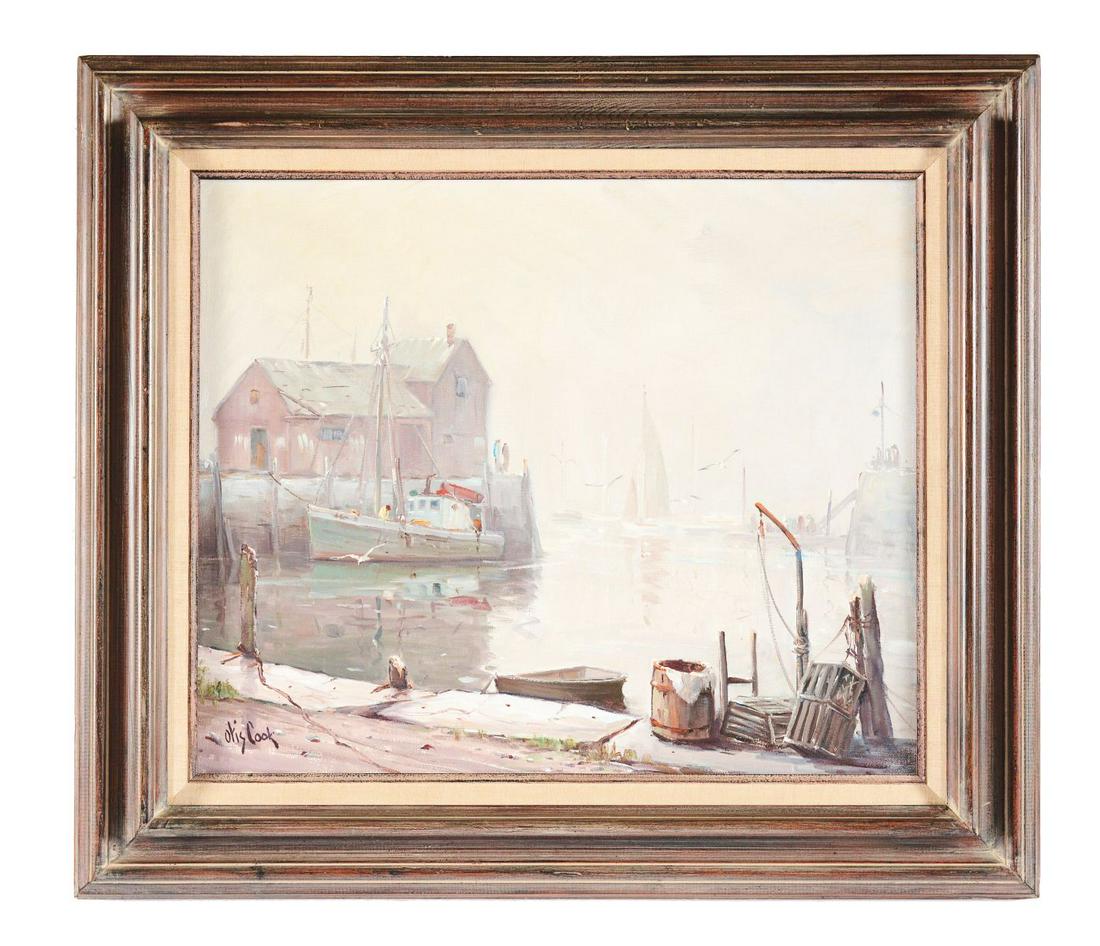 OTIS COOK (AMERICAN, 1900 - 1980) MOTIF #1. (1 of 3)