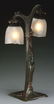 PETER TERESCHUK AUSTRIAN ART NOUVEAU FIGURAL DESK LAMP. - 4