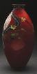 A LARGE JAPANESE RED CLOISONNE VASE. - 3