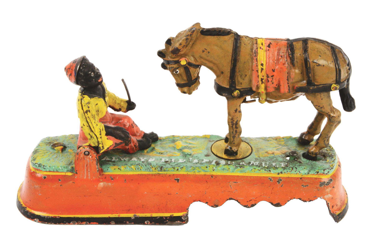 J & E STEVENS I ALWAYS DID SPISE A MULE CAST IRON (1 of 4)