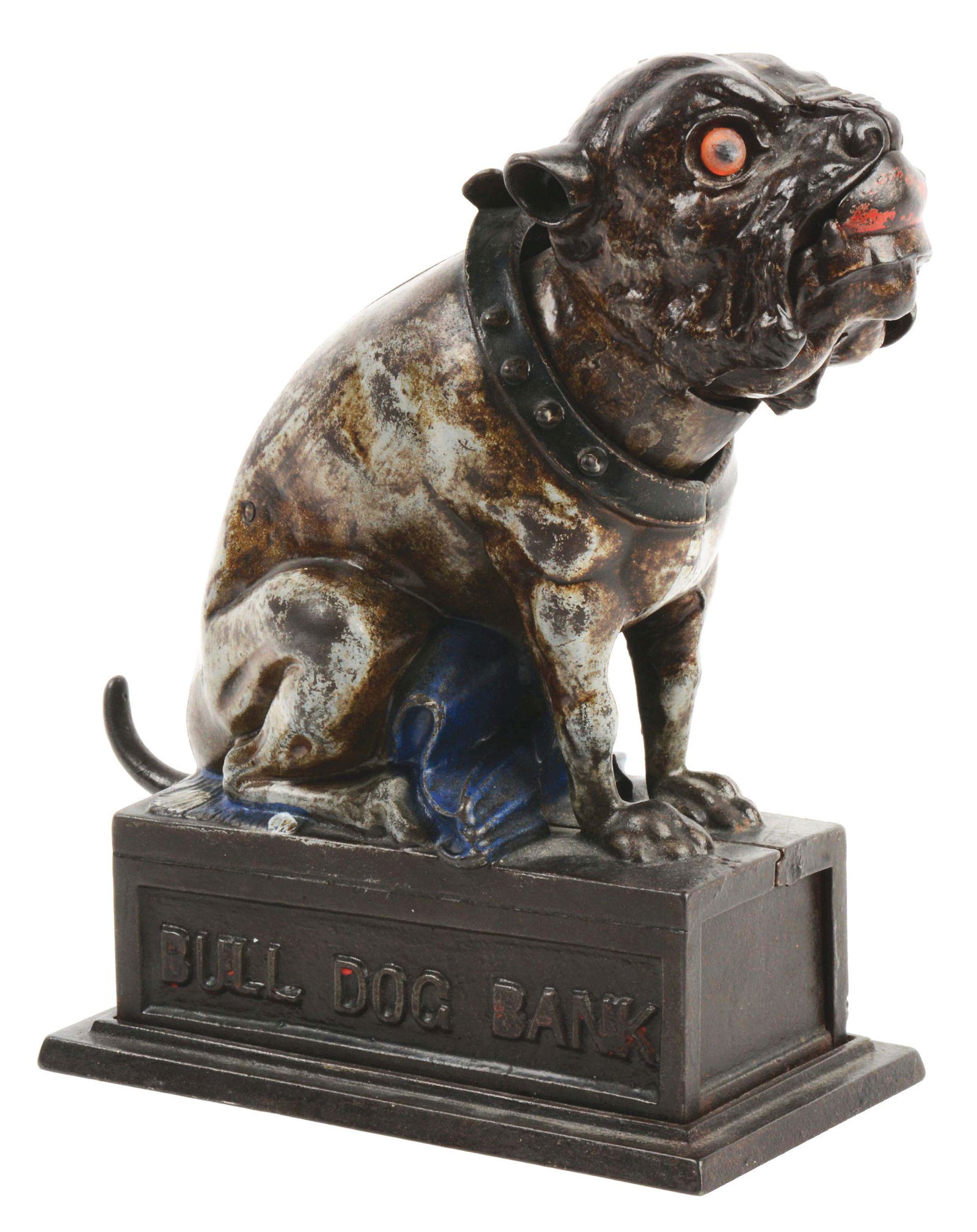 J & E STEVENS MAGIC CAST IRON MECHANICAL BANK. (1 of 5)