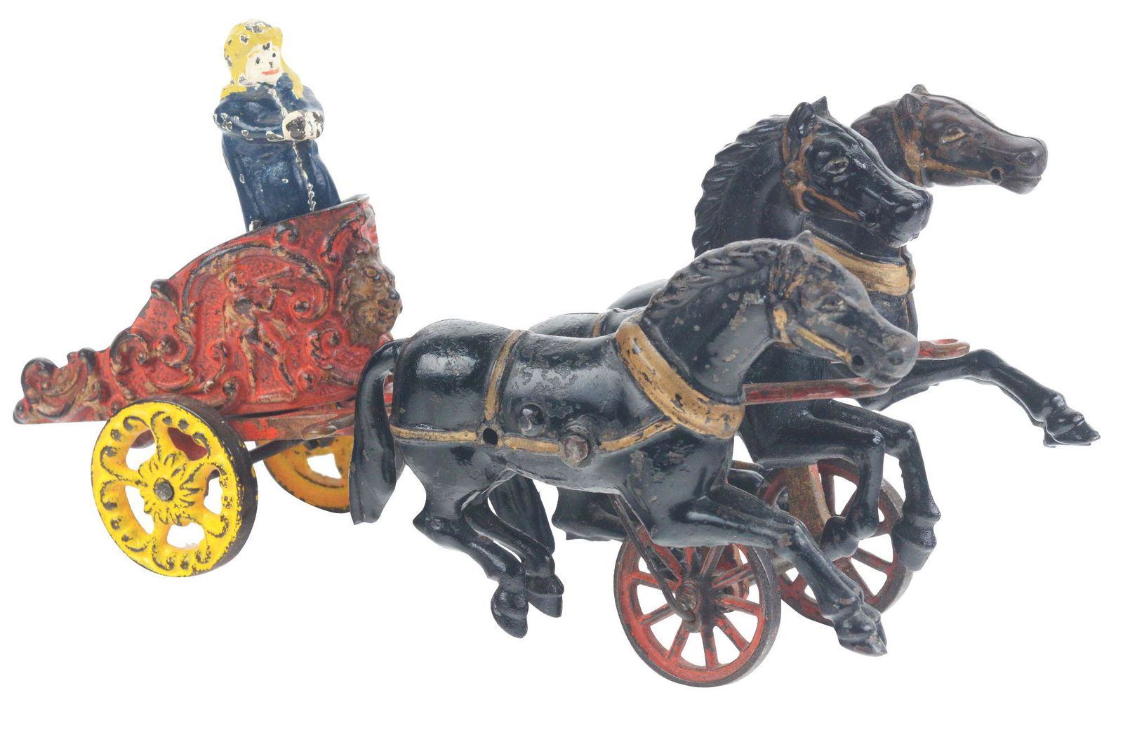 HUBLEY THREE HORSE DRAWN CIRCUS CHARIOT. (1 of 3)