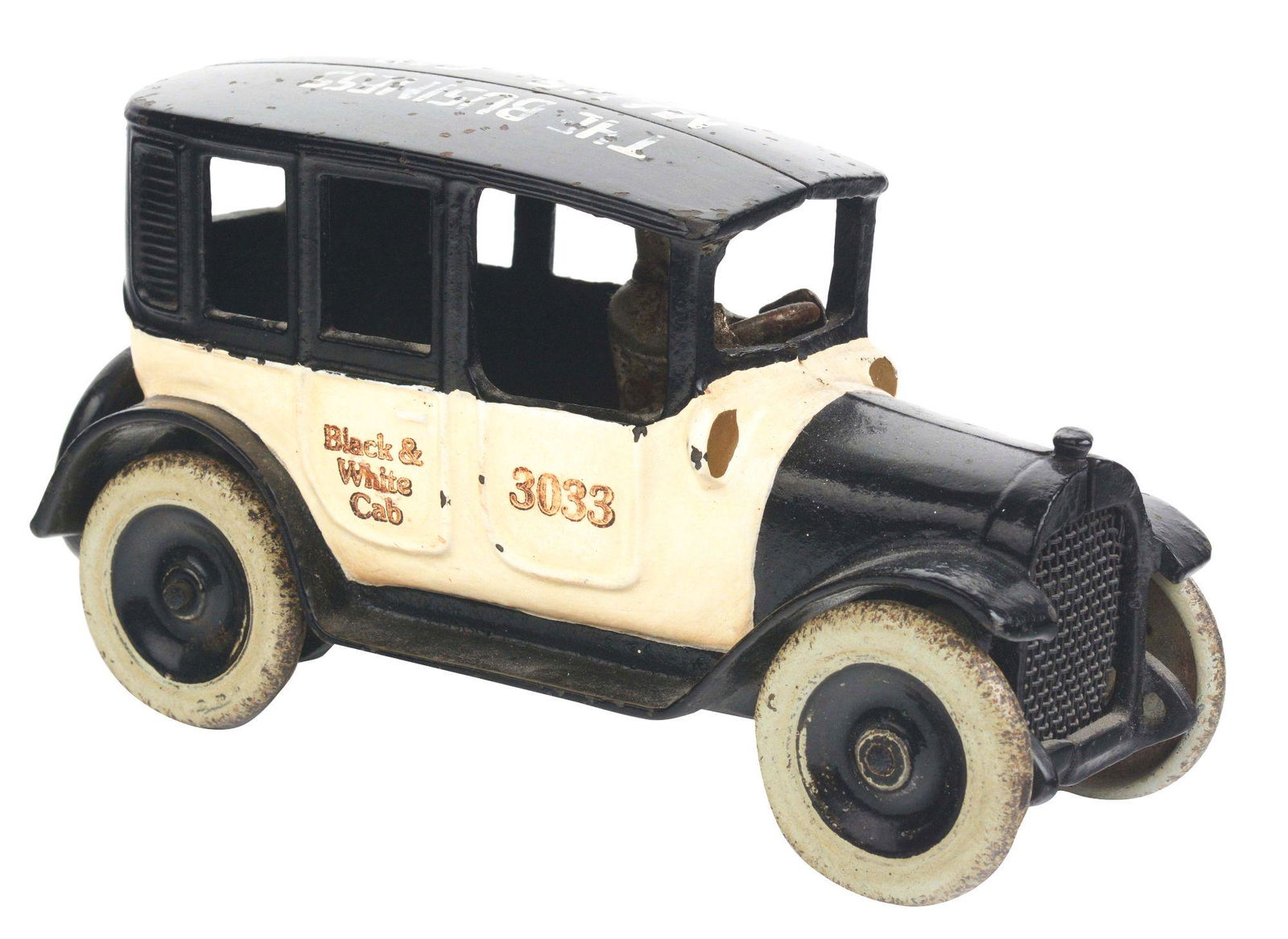 ARCADE CAST IRON THE BLACK AND WHITE "BUSNESS MAN'S (1 of 4)