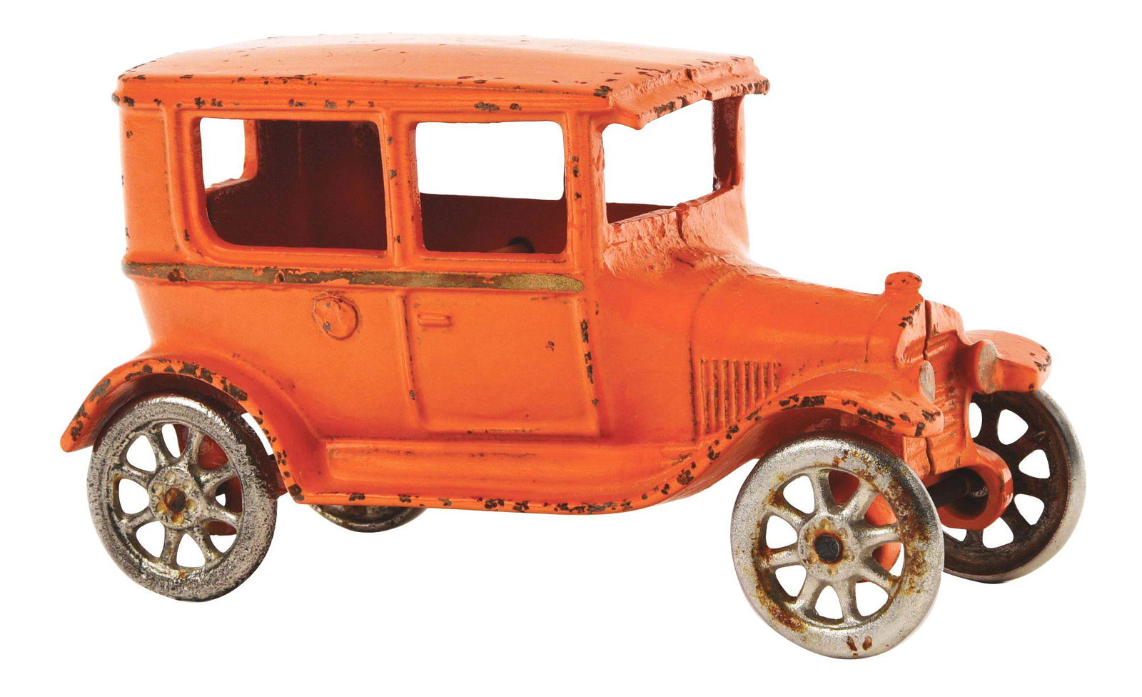 CAST-IRON ARCADE SEDAN AUTOMOBILE. (1 of 4)