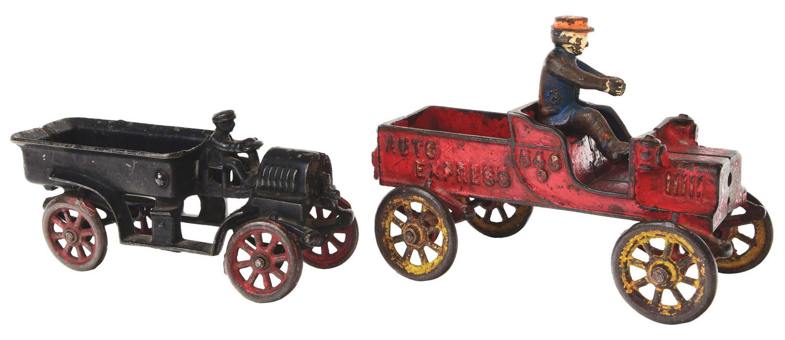 LOT OF 2: AMERICAN MADE CAST-IRON EXPRESS TOYS. (1 of 3)