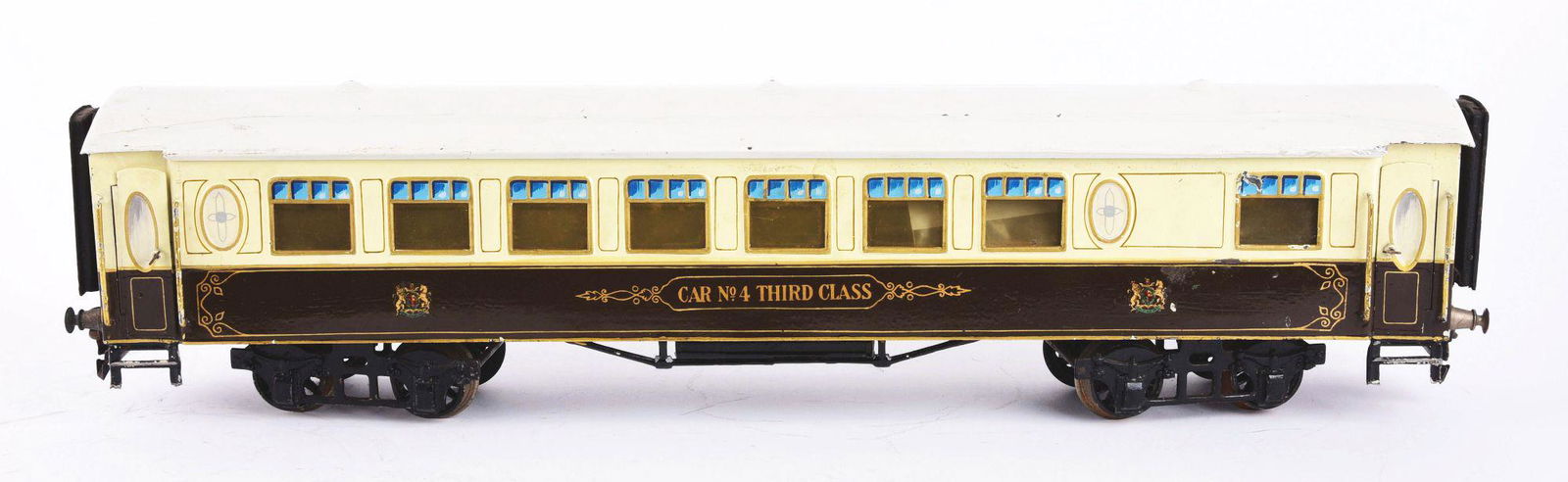 SCARCE MARKLIN 3RD CLASS I GAUGE PASSENGER CAR. (1 of 3)