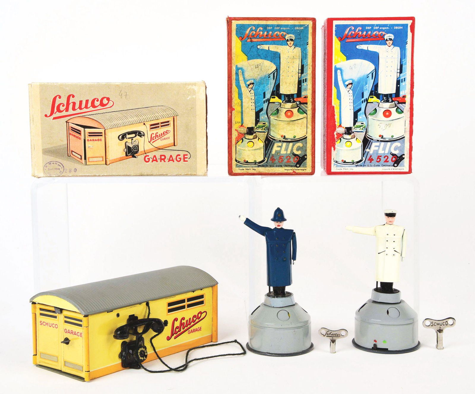 LOT OF 3 SCHUCO ITEMS IN ORIGINAL BOXES. (1 of 2)