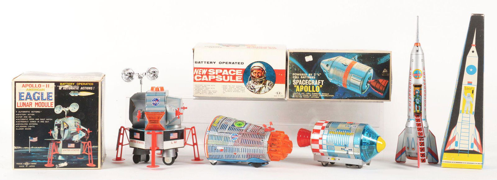 LOT OF 4: FOREIGN MADE BATTERY-OPERATED AND FRICTION (1 of 1)