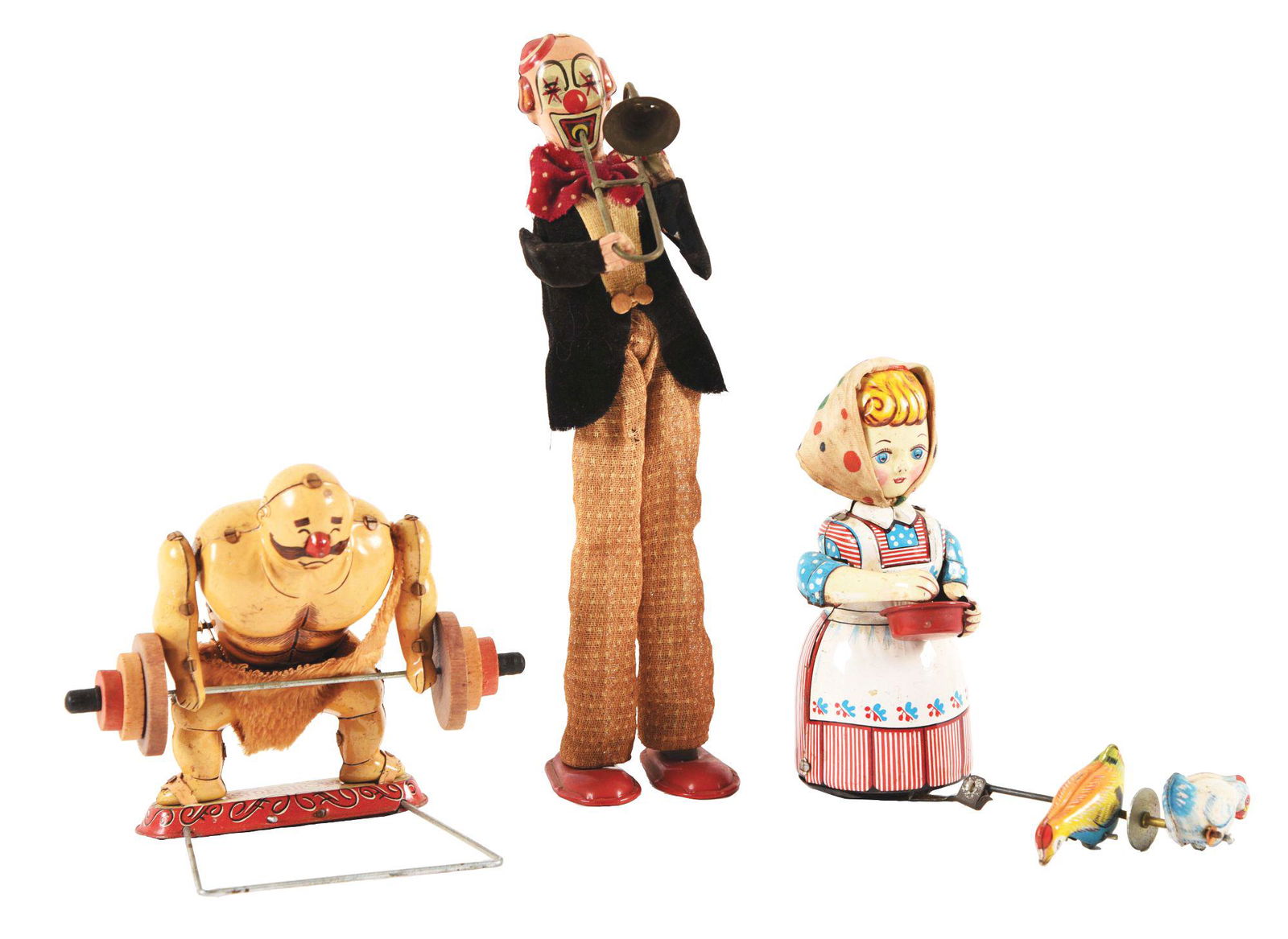 LOT OF 3: JAPANESE TPS TOYS. (1 of 2)