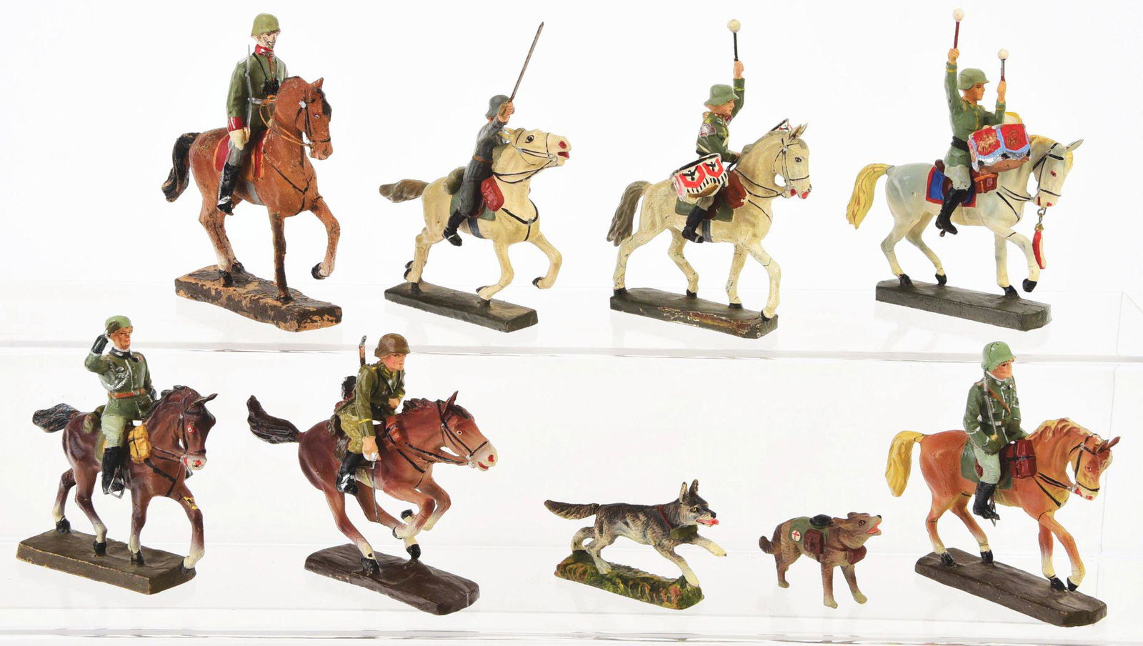 LOT OF 9: VARIOUS ELASTALINE AND LINEOL COMPOSITION (1 of 2)