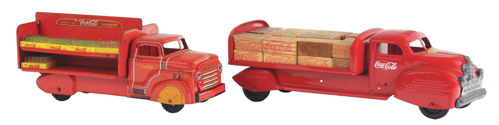 LOT OF 2: AMERICAN AND CANADIAN MADE SCARCE COCA-COLA (1 of 2)