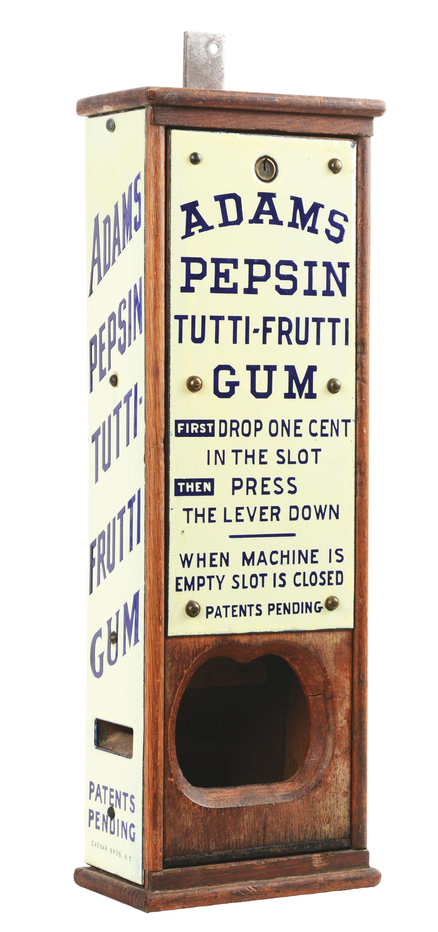 RAILWAY AUTOMATIC SALES CO ADAMS PEPSIN GUM VENDING (1 of 6)