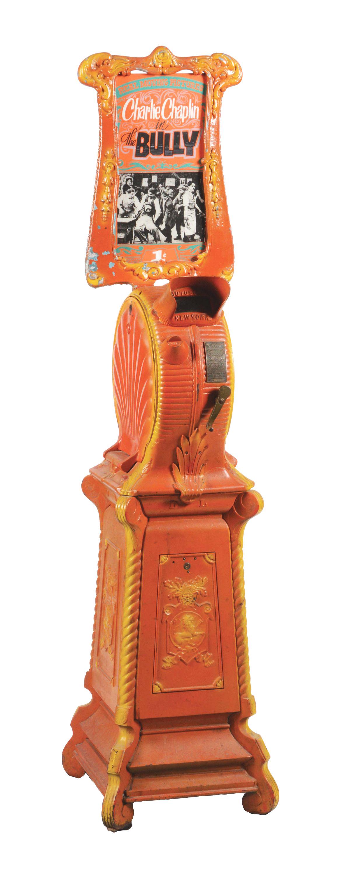 1¢ CHARLIE CHAPLIN MUTOSCOPE. (1 of 7)