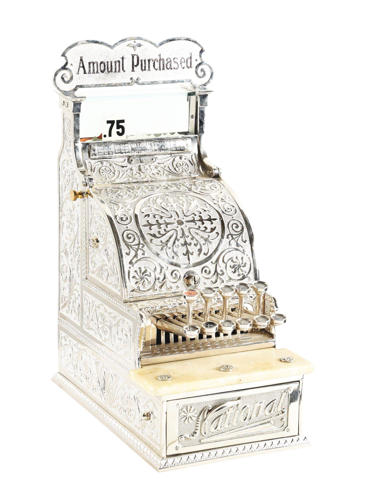 NATIONAL CASH REGISTER CO. MODEL #5. (1 of 5)