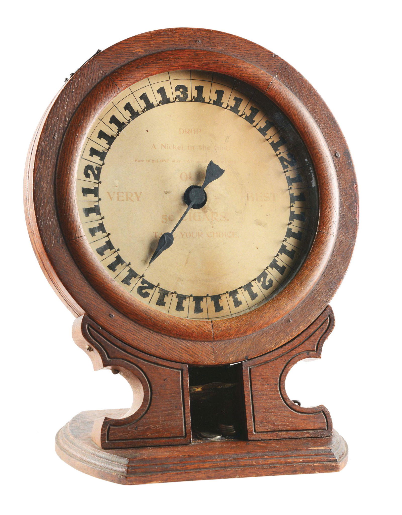 5¢ CIGAR GAME WHEEL TRADE STIMULATOR. (1 of 5)