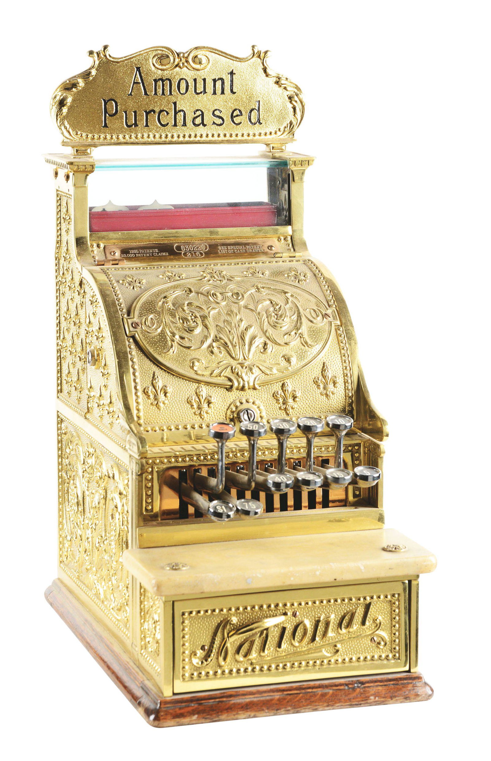 NATIONAL CASH REGISTER CO. MODEL #216. (1 of 9)