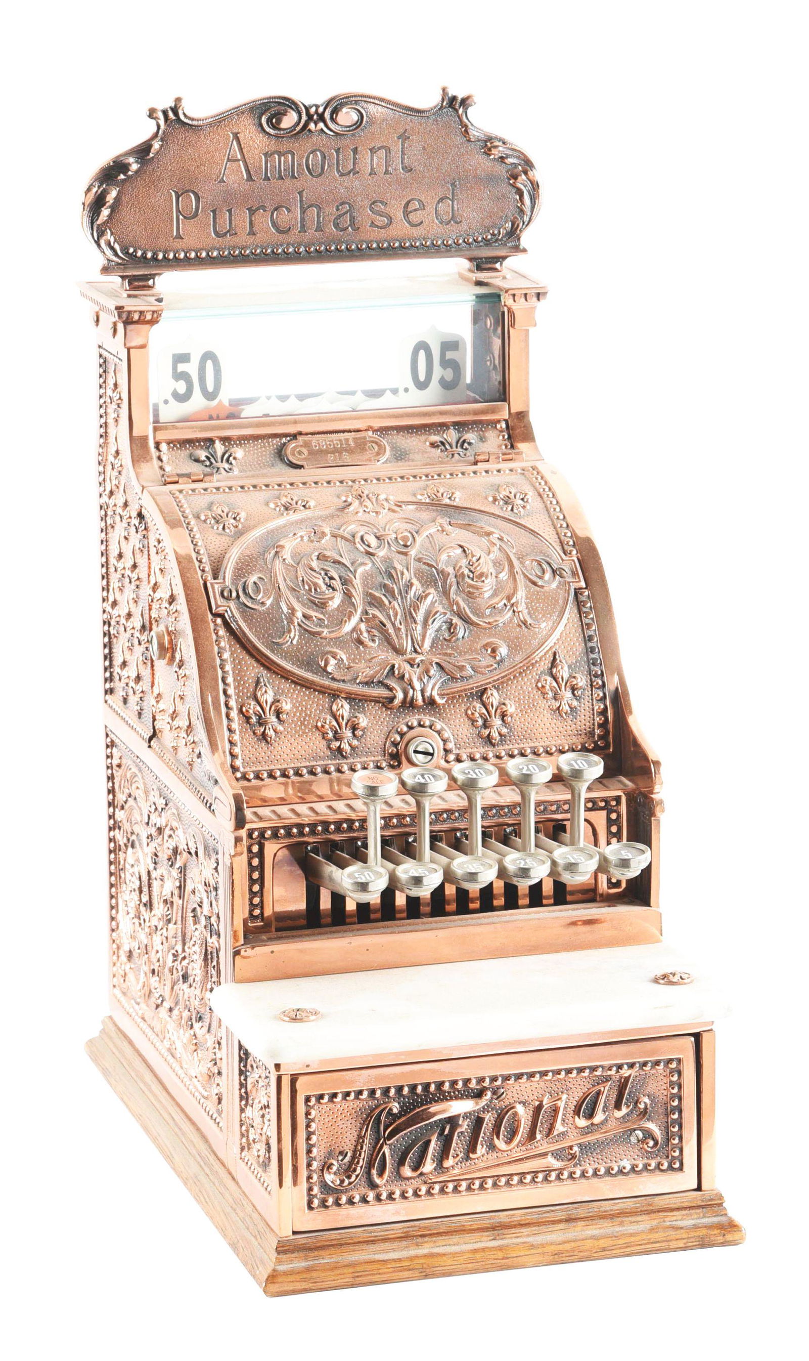 NATIONAL CASH REGISTER CO. MODEL #216. (1 of 8)