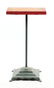 CAST-IRON COLUMBUS VENDING MACHINE STAND IN GREEN - 3