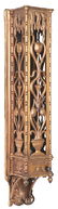 VICTORIAN CAST-IRON CUP DISPENSER.
