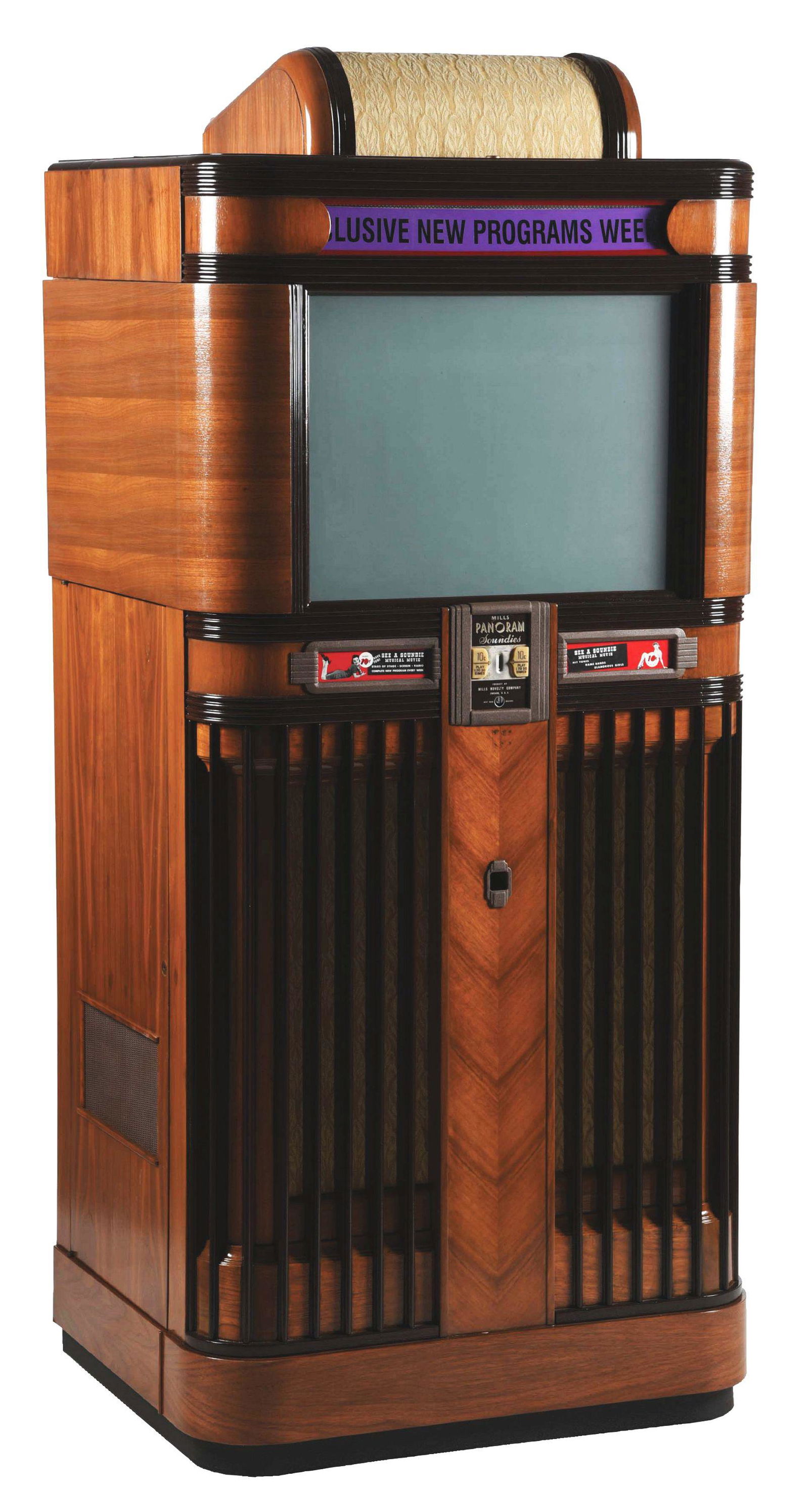 10¢ MILLS NOVELTY CO. PANORAM MOVIE JUKEBOX (1 of 10)