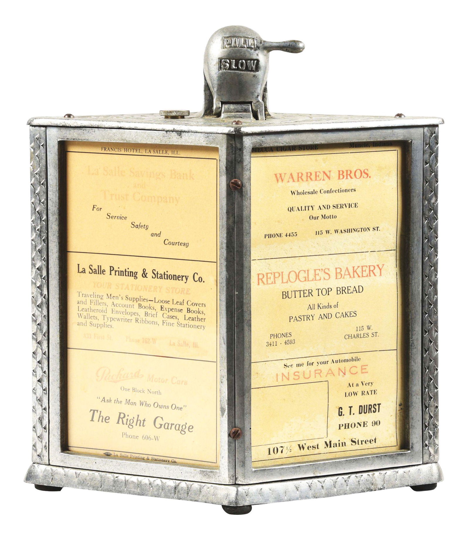 NATIONAL MANUFACTURING COMPANY CIGAR ADVERTISING (1 of 3)