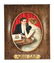 BEAUTIFUL TIN OVER CARDBOARD ADVERTISING SIGN FOR