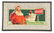 FRAMED COCA-COLA CHRISTMAS GREETINGS AD.