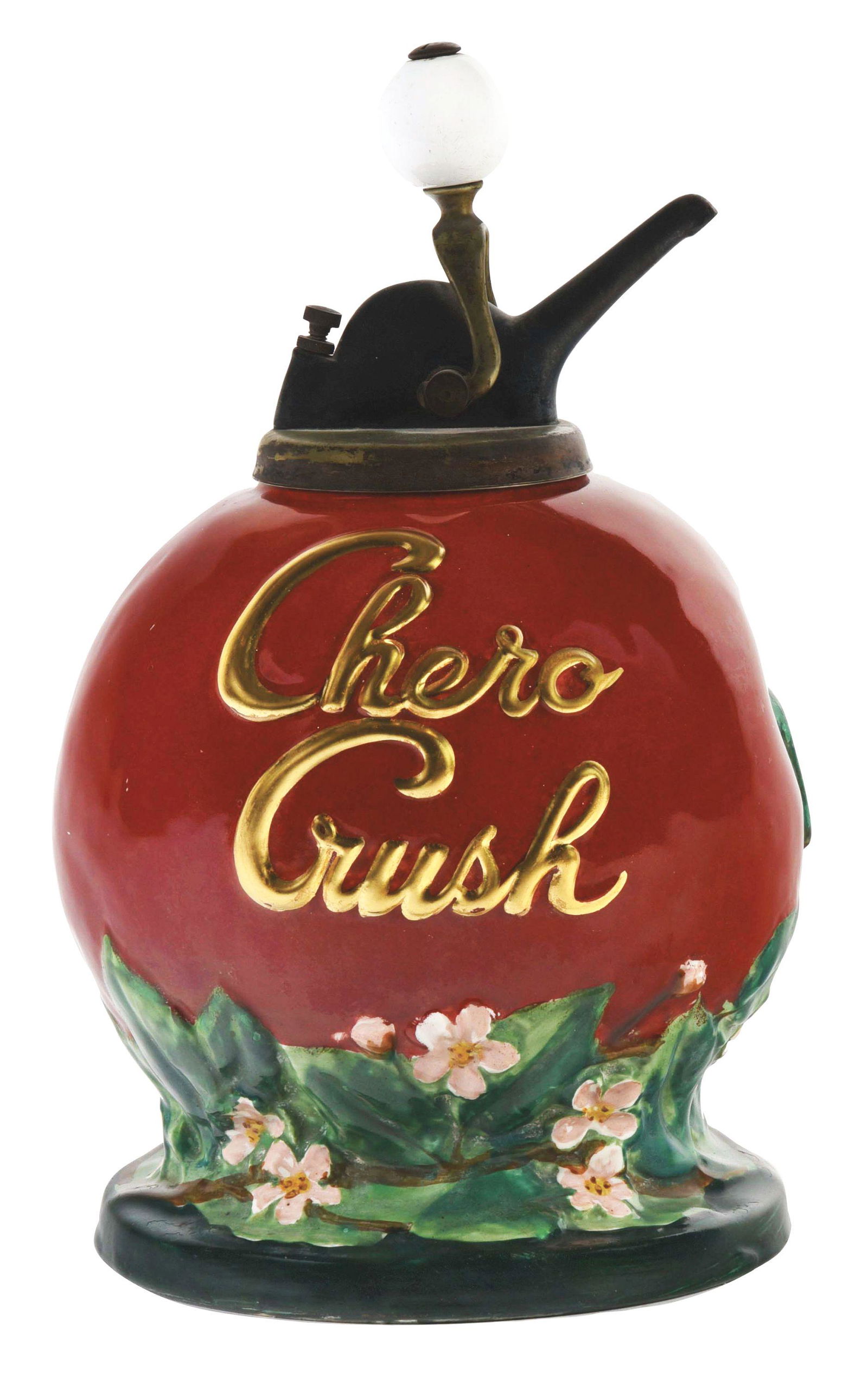 CHERO CRUSH SYRUP DISPENSER. (1 of 3)