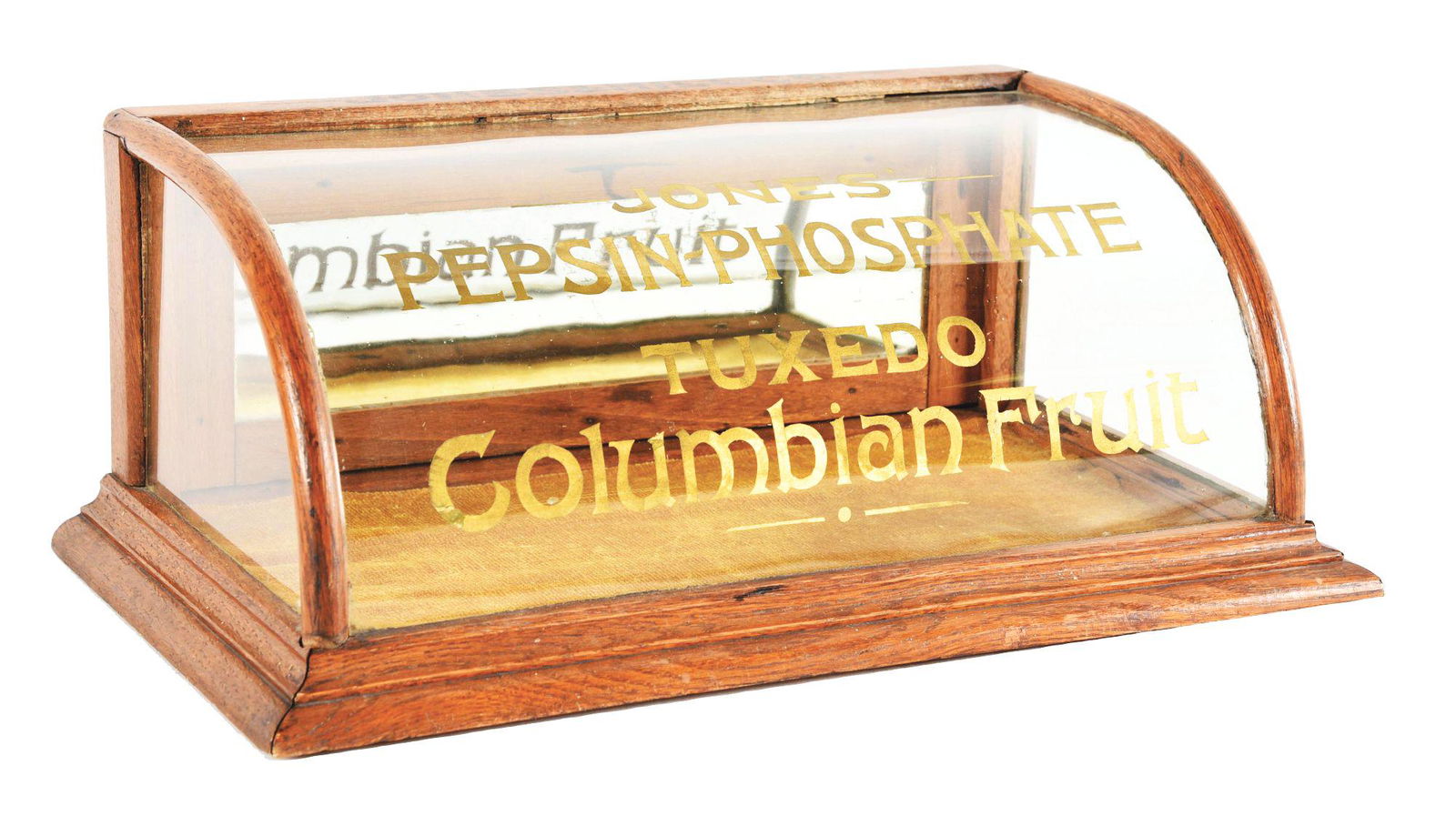 JONES AND HILL CO. DISPLAY CASE. (1 of 4)