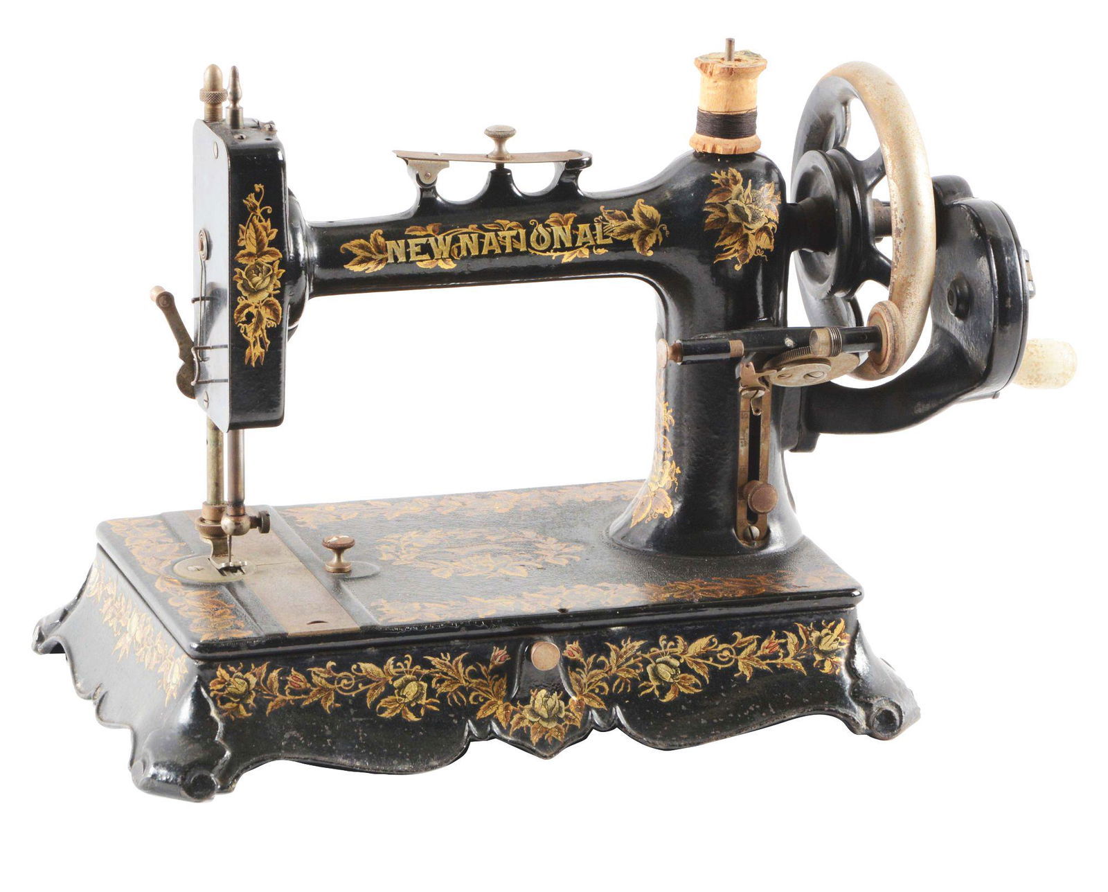 NEW NATIONAL SEWING MACHINE. (1 of 4)