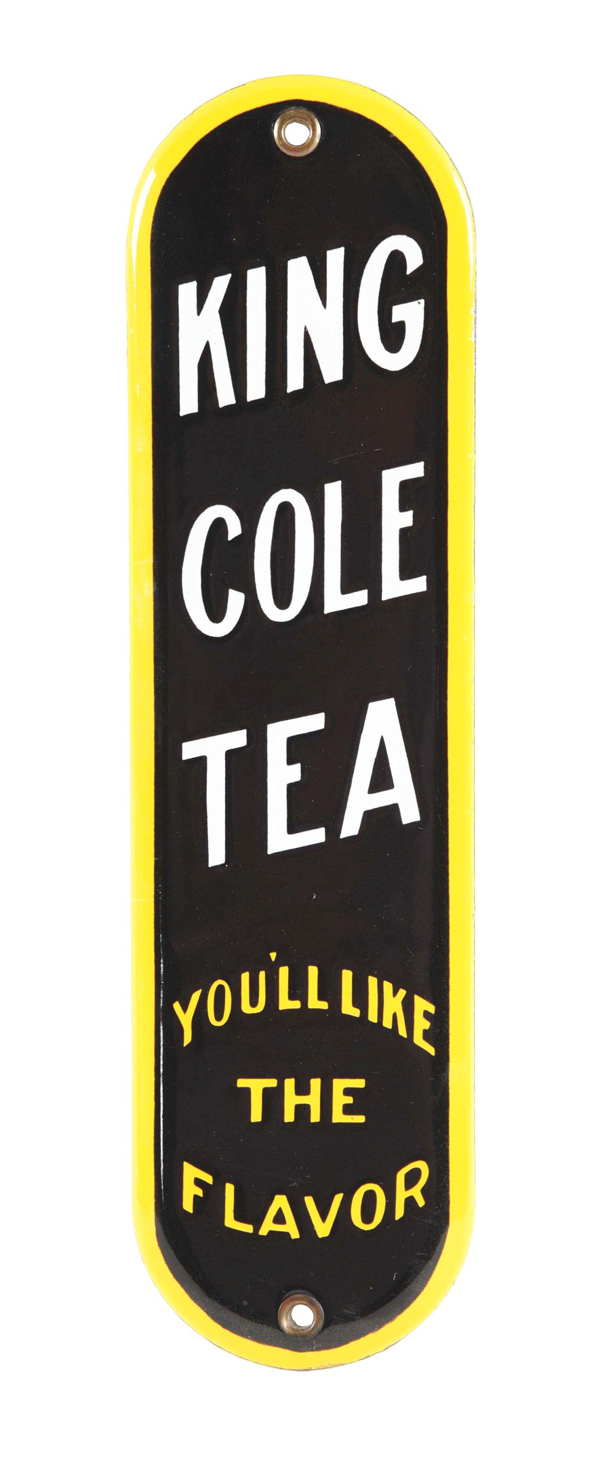 BEAUTIFUL SINGLE-SIDED PORCELAIN DOOR PUSH FOR KING (1 of 2)