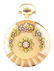 RARE AND UNUSUAL 14K GOLD ELGIN MULTI-COLOR H/C POCKET - 3