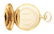18K GOLD VACHERON & CONSTANTIN ENAMELED H/C PENDANT - 5