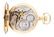 14K GOLD E.HOWARD, BOSTON, H/C POCKET WATCH, CIRCA - 7