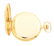 FANCY 14K GOLD ELGIN 381 MULTICOLOR H/C POCKET WATCH - 5