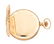 FANCY 14K GOLD ELGIN MULTICOLOR H/C POCKET WATCH - 5