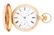 18K PINK GOLD ELGIN, B. W. RAYMOND H/C KEY-WIND POCKET