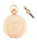 18K PINK GOLD ELGIN, B. W. RAYMOND H/C KEY-WIND POCKET - 2