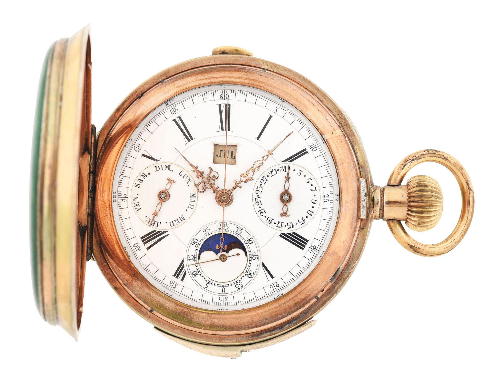 SILVER-GILT GRAND COMPLICATIONS QUARTER REPEATING (1 of 9)