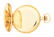 14K GOLD ELGIN MULTICOLOR H/C POCKET WATCH W/FANCY DIAL - 4