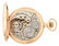14K GOLD ELGIN 153 MULTICOLOR H/C POCKET WATCH - 5