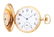 14K GOLD ILLINOIS H/C POCKET WATCH W/BIRD, CIRCA 1914.