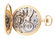 14K GOLD ILLINOIS H/C POCKET WATCH W/BIRD, CIRCA 1914. - 7