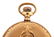 LOT OF 2: 14K GOLD ILLINOIS & WALTHAM SMALL PENDANT H/C - 12