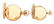 LOT OF 2: 14K GOLD ILLINOIS & WALTHAM SMALL PENDANT H/C - 4