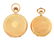 LOT OF 2: 14K ILLINOIS & ELGIN SMALL PENDANT H/C POCKET - 2