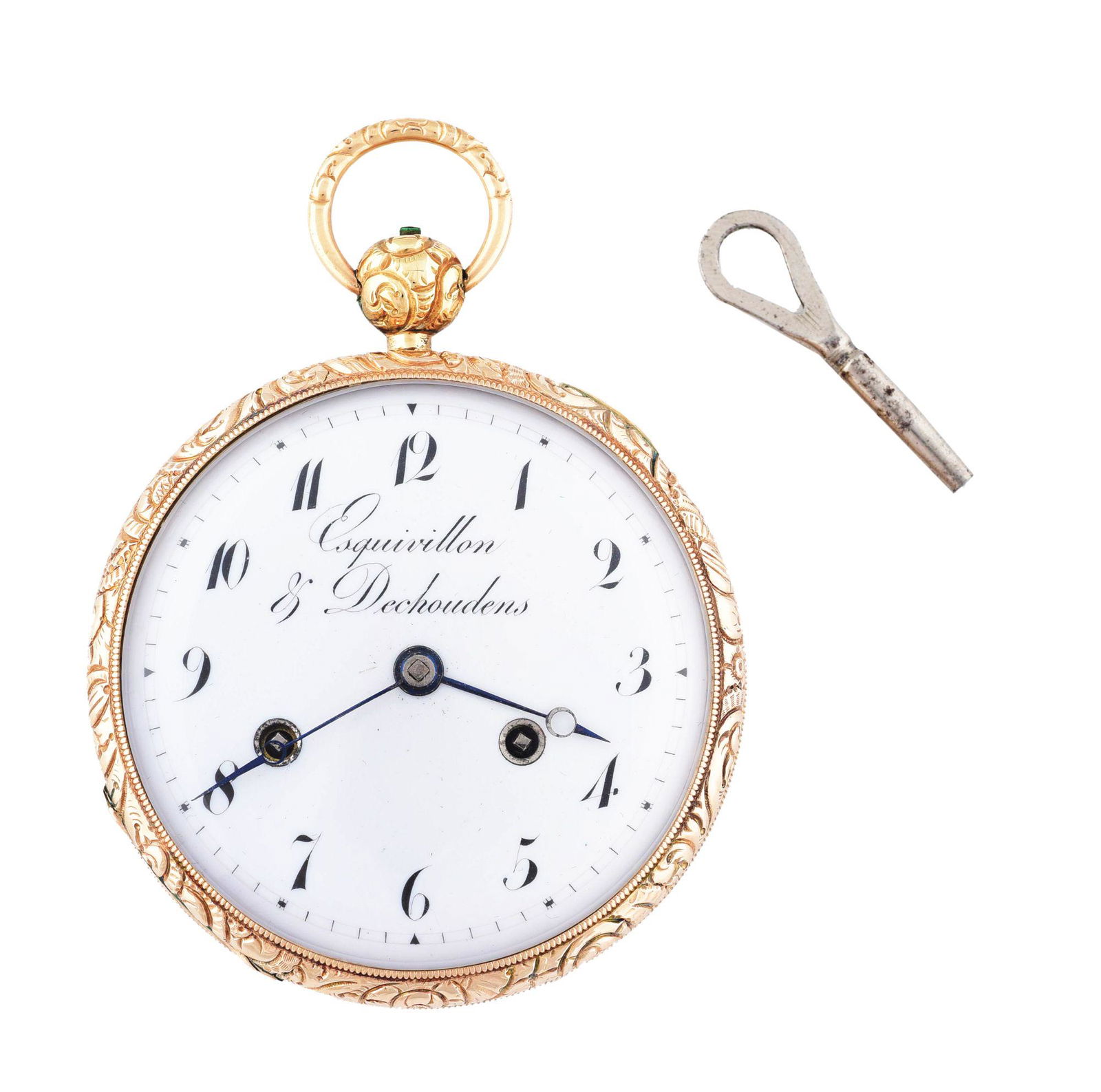 RARE 18K PINK GOLD ESQUIVILLON & DECHOUDENS, GRAND (1 of 7)