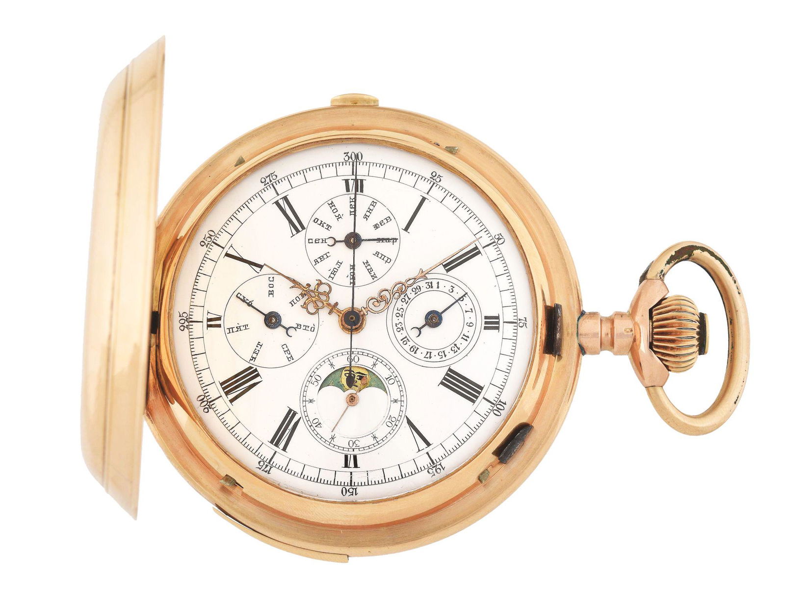 18K GOLD SWISS GRAND COMPLICATIONS, QUARTER REPEATING (1 of 10)