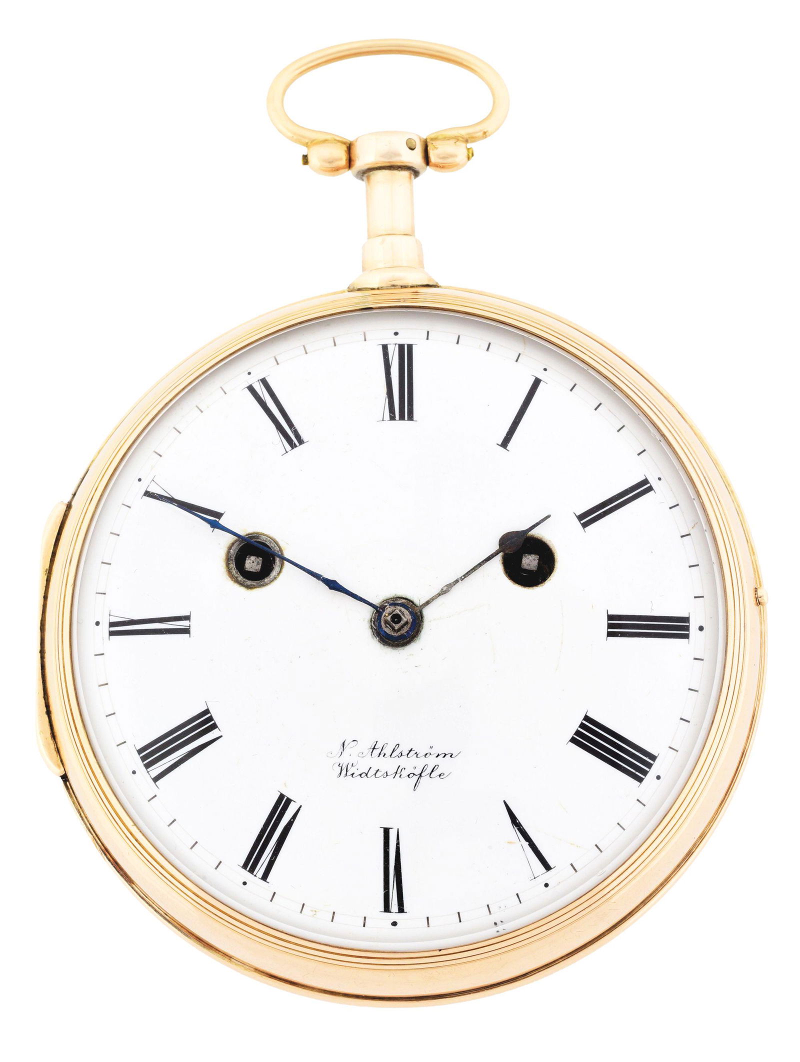 14K GOLD N. AHLSTROM, WIDTSKOFLE SELF-STRIKING (1 of 5)